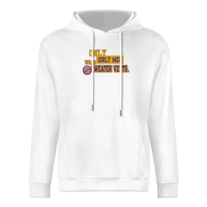 LSU Girly Men Wear Sweater Vests Football European Size Men Hoodie