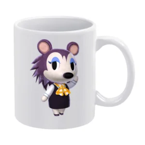 Labelle From Animal Crossing Nintendo Character Video Game White Mug