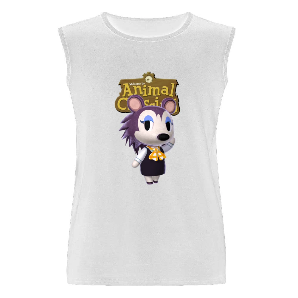 Labelle From Animal Crossing Nintendo Video Game Fan Men Sleeveless T-Shirt