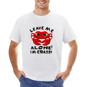 Leave me Alone i'm crabby Asian Size Men T-Shirt