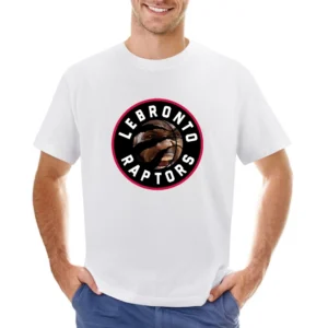 Lebronto Raptors Lebron James Toronto Basketball Playoffs Funny Parody Asian Size Men T-Shirt