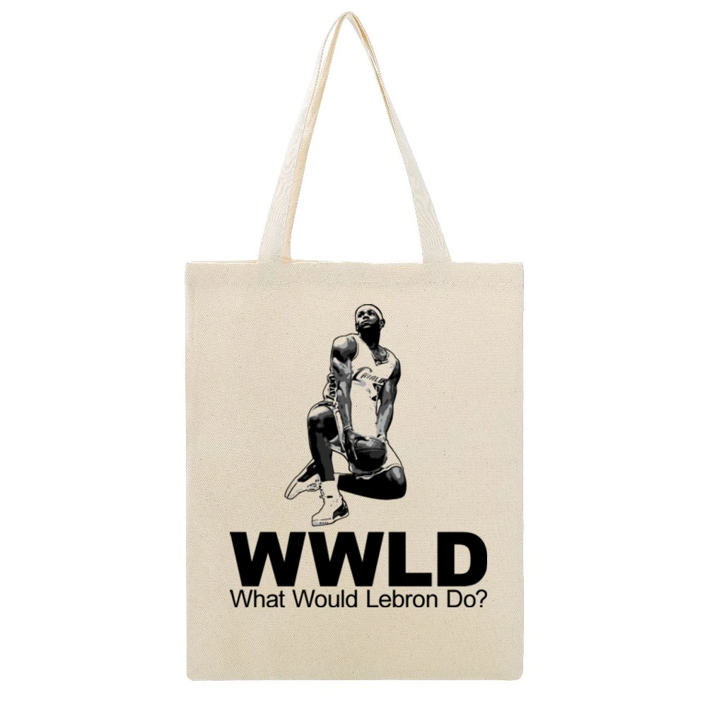 Left Hand Beer Logo Classic Beige Canvas Tote Shopping Bag