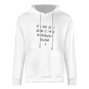 Legend Tshirt European Size Men Hoodie