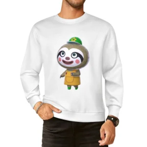 Leif From Animal Crossing Nintendo Character Video Game European Size Pullover Sweater