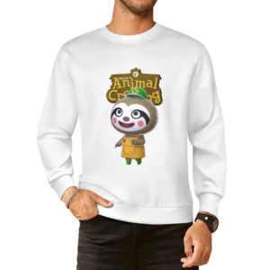 Leif From Animal Crossing Nintendo Video Game Fan European Size Pullover Sweater