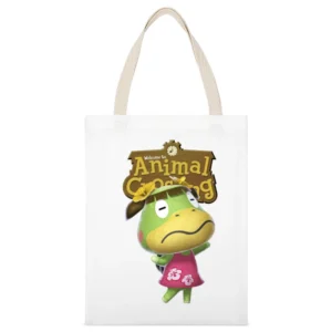 Leila From Animal Crossing Nintendo Video Game Fan White Canvas Tote Shopping Bag