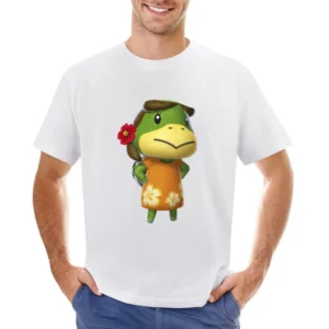 Leilani From Animal Crossing Nintendo Character Video Game Asian Size Men T-Shirt