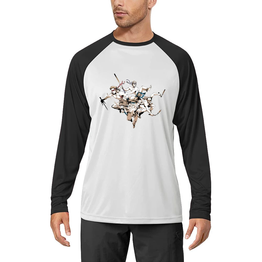Leonardo Raphael Michelangelo and Donatello Men Long Sleeve T-Shirt