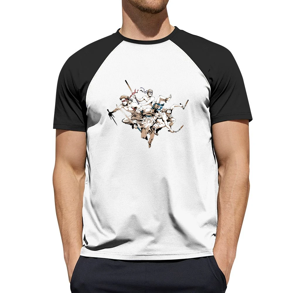 Leonardo Raphael Michelangelo and Donatello Men Short Sleeve T-Shirt