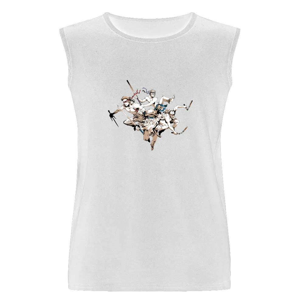 Leonardo Raphael Michelangelo and Donatello Men Sleeveless T-Shirt
