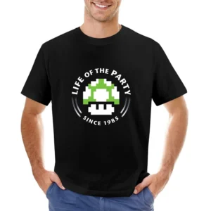 Life of the party since 1985 - Super Mario bros Nintendo Asian Size Men T-Shirt