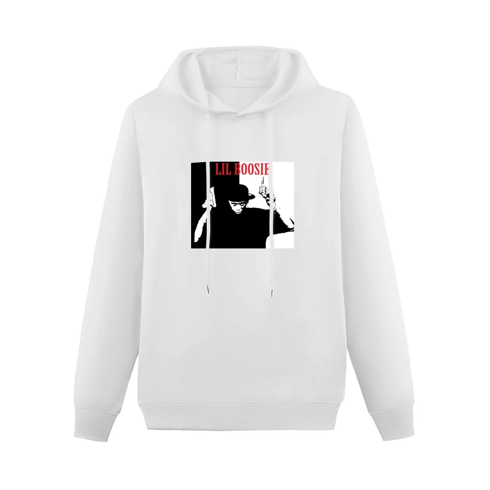Lil Boosie Rapper Hip Hop Men Hoodie Without Pocket