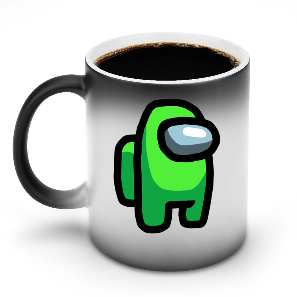 Lime Green Suspect Fun Video Game Fan Discoloration Mug
