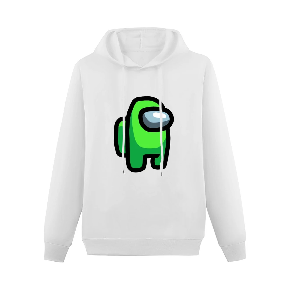 Lime Green Suspect Fun Video Game Fan Men Hoodie Without Pocket