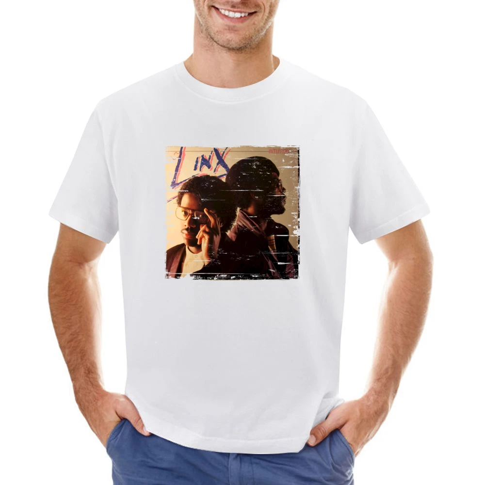 Linx Intuition Album Cover Distressed Image Asian Size Men T-Shirt