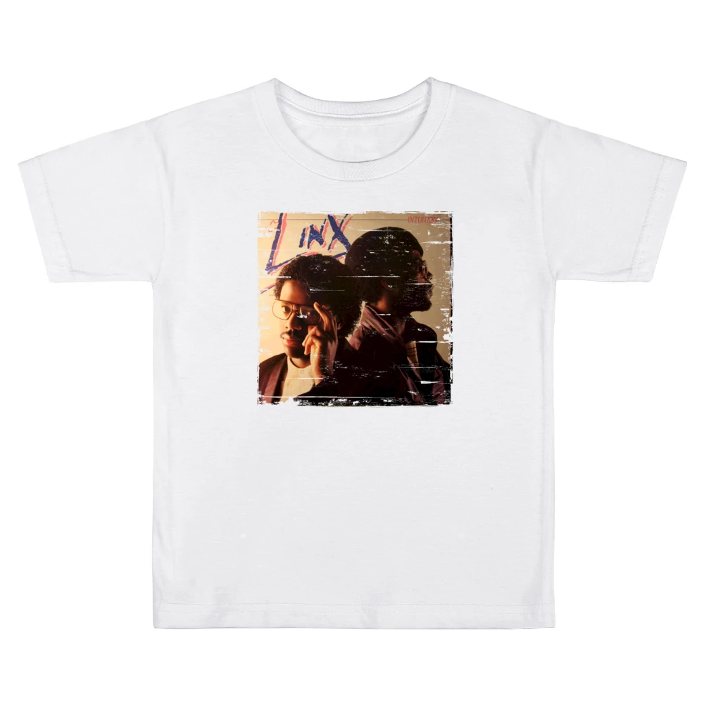 Linx Intuition Album Cover Distressed Image Kids Boys Girls T-Shirt