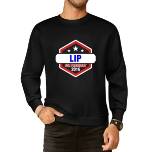 Lip For President 2016 Shameless TV Show European Size Pullover Sweater