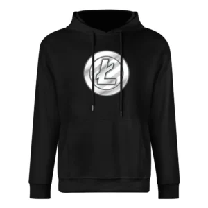 Litecoin Digital Currency Cryptocurrency Logo European Size Men Hoodie