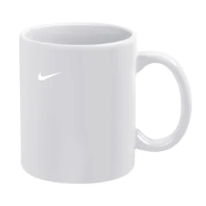 Little White Nike Fun Popular Sports Swoosh Graphic White Mug