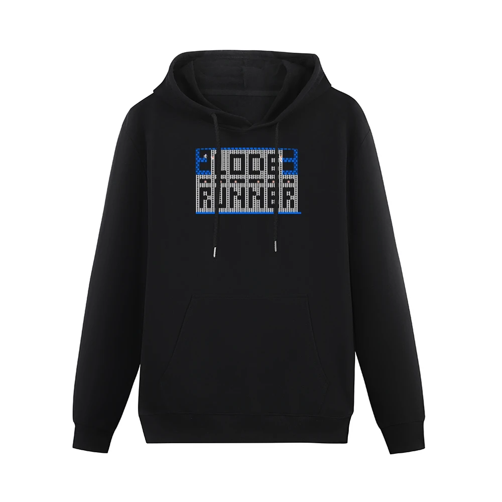Lode Runner Video Game Retro 80s Men Hoodie With Pocket