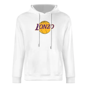 Lonzo Ball Los Angeles Basketball Draft Pick Parody European Size Men Hoodie