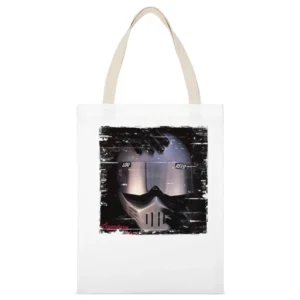 Lou Reed Legendary Hearts Album Cover Distressed Image White Canvas Tote Shopping Bag