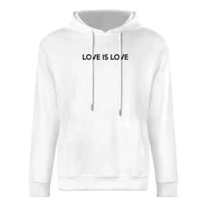 Love Is Love Kamala Harris Vice President Pride Parade Graphic Ladies European Size Men Hoodie