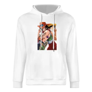 Luffy and Ace - European Size Men Hoodie