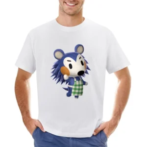 Mabel Able From Animal Crossing Nintendo Character Video Game Asian Size Men T-Shirt