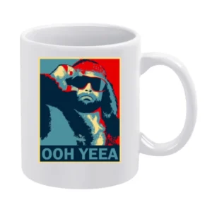 Macho Man Yeea Tshirt White Mug