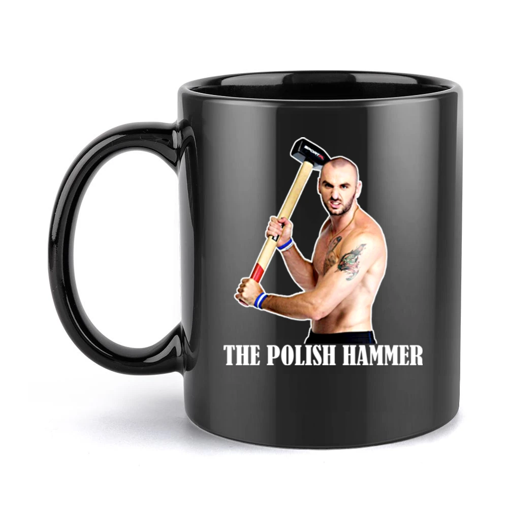 Marcin Gortat The Polish Hammer Phoenix Poland Basketball Black Mug