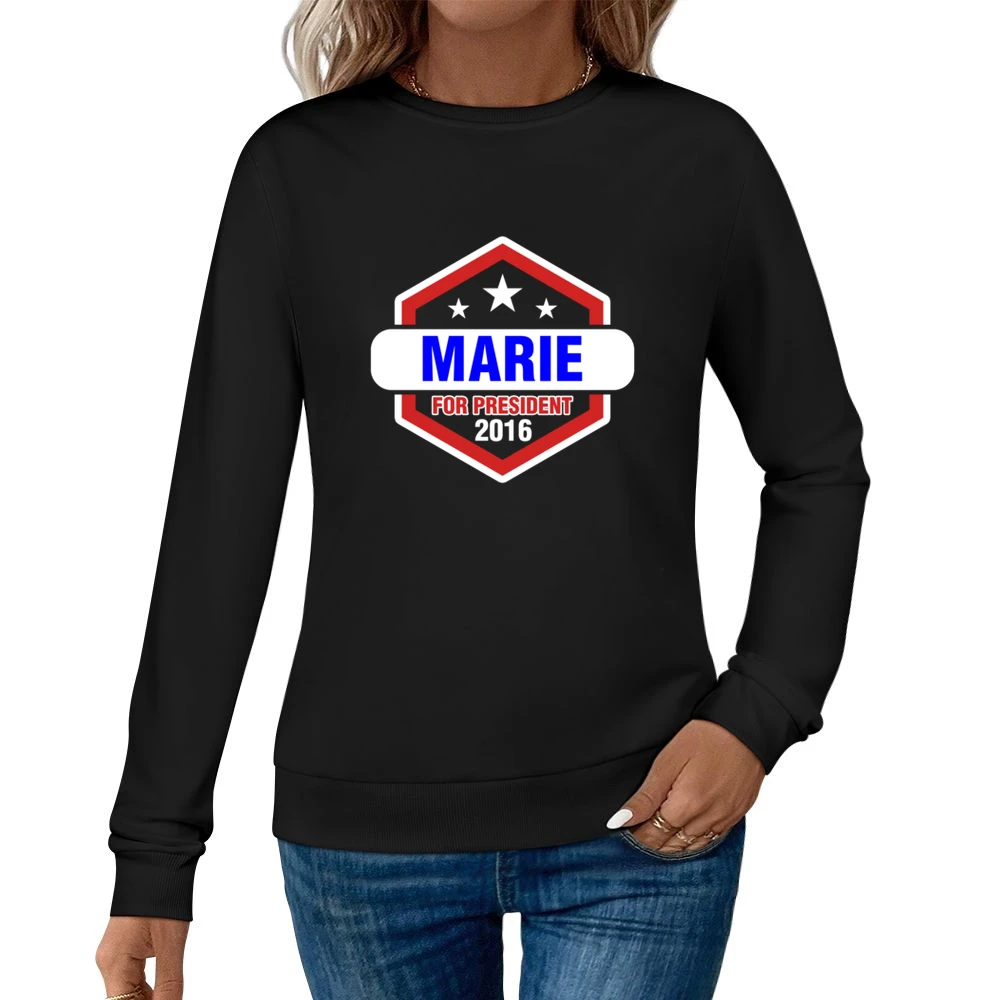 Marie For President 2016 The Red Road TV Show Women Pullover Sweatshirt