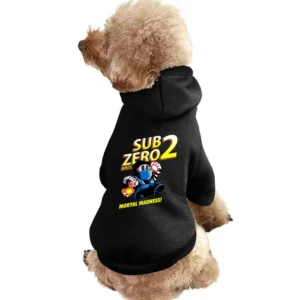 Mario Mortal Madness combat subzero bros funny parody Pet Apparel Clothes