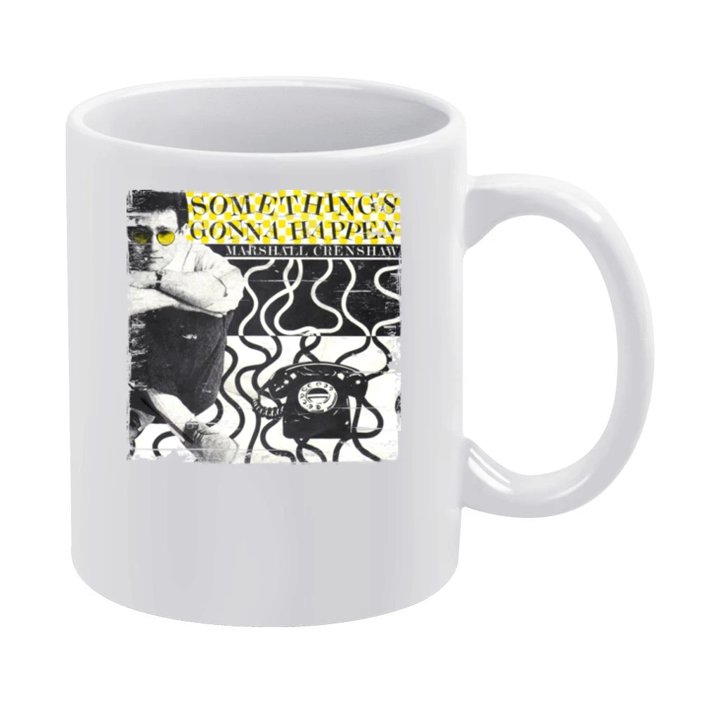 Marshall Crenshaw Marshall Crenshaw Album Cover Distressed Image T Shi White Mug