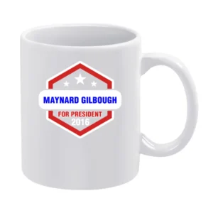 Maynard Gilbough For President 2016 True Detective TV Show White Mug