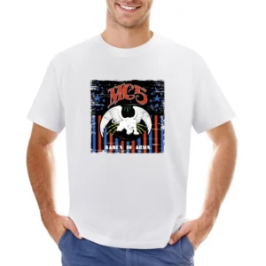 Mc5 Babes In Arms Album Cover Distressed Image Asian Size Men T-Shirt