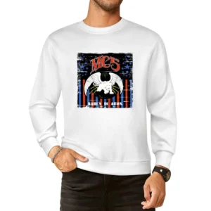 Mc5 Babes In Arms Album Cover Distressed Image European Size Pullover Sweater