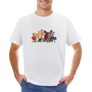 Mcdonalds Fast Food Vintage Characters Fun Cool Ronald Hamburglar Dist Asian Size Men T-Shirt