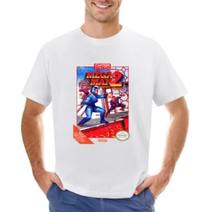 Mega Man 2 Nes Nintendo Old School Retro Video Game Fan Distressed T S Asian Size Men T-Shirt