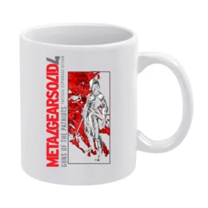 Metal Gear Solid 4 White Mug
