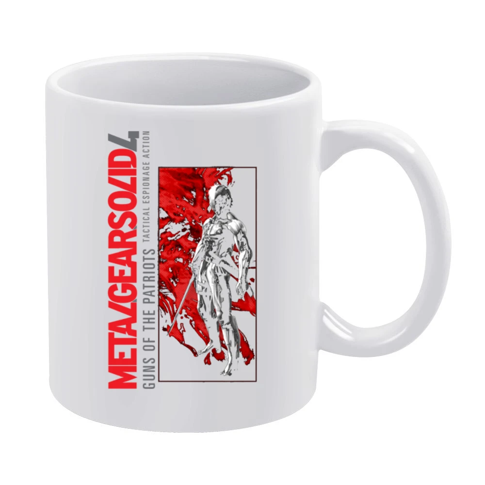 Metal Gear Solid 4 White Mug