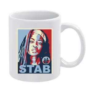 Michonne Tshirt White Mug