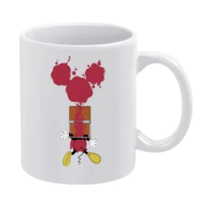 Mickey Mouse Trapped funny White Mug