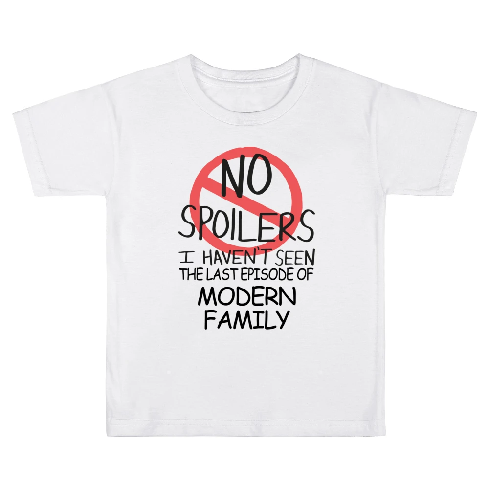 Modern Family No Spoilers Last Episode Tv Funny Kids Boys Girls T-Shirt