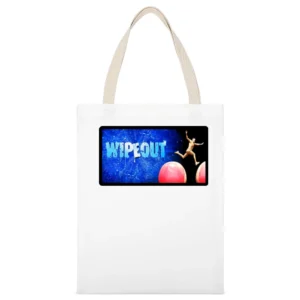 Mount And Dew Me Funny White Canvas Tote Shopping Bag