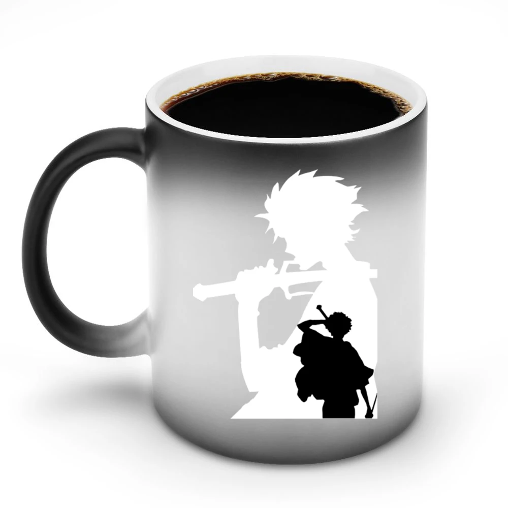 Mugen Shadow black and white samurai champloo anime manga Discoloration Mug