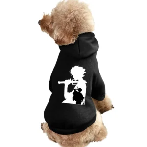 Mugen Shadow black and white samurai champloo anime manga Pet Apparel Clothes