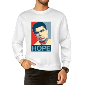Muhammed Ali Boxing European Size Pullover Sweater