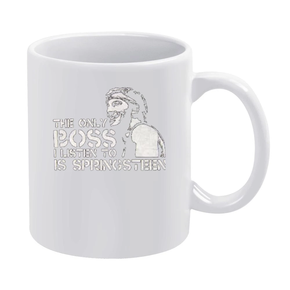 My Boss White Mug