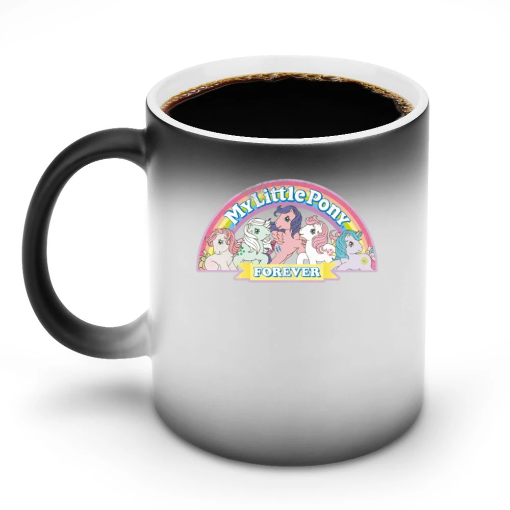 My Little Pony Forever Fun Cool Vintage Style Distressed Graphic Retro Discoloration Mug